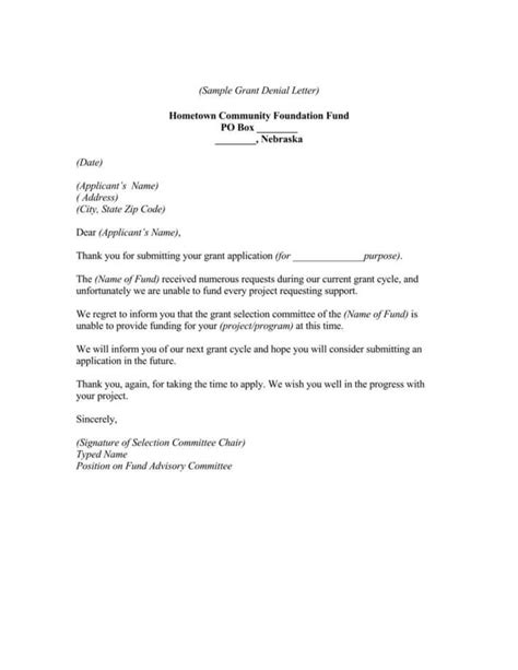 How To Write A Scholarship Rejection Letter 15 Examples