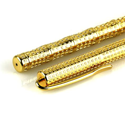 Luxury 24k Gold Diamond Special Design Pen