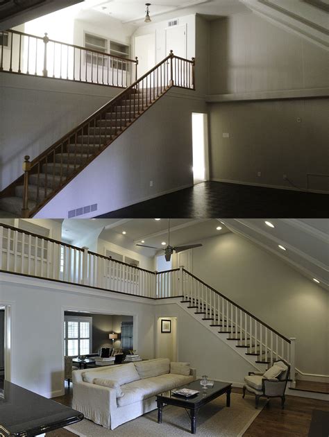 Before And After Den Stairs Home Stairs Home Decor