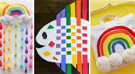 10 Fantastici Lavoretti Fai Da Te A Tema Arcobaleno Ideali Per Bambini