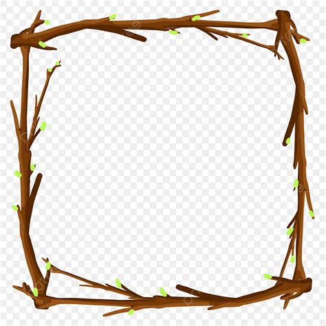 Twig Border Clipart Transparent Png Hd Twig Border Png Free Map My