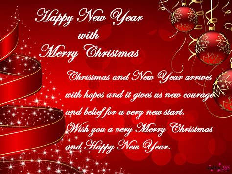 Christmas New Year Wishes Quotes New Perfect Popular Famous