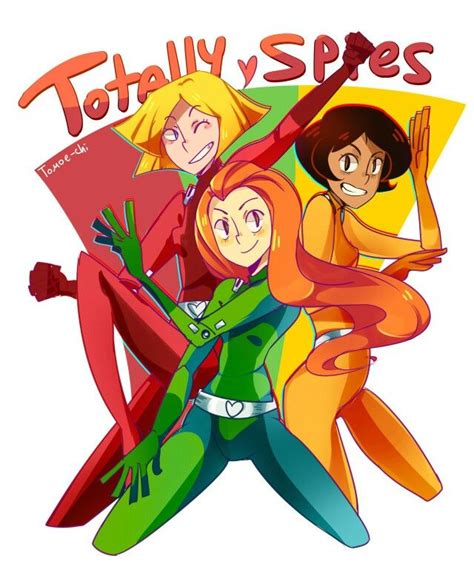 Totally Spies Awesome Fan Art Totally Spies Cartoon Girl Cartoon