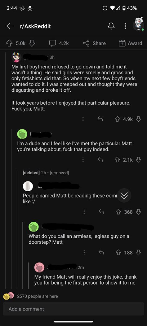 not very good representation out there fellas r matt