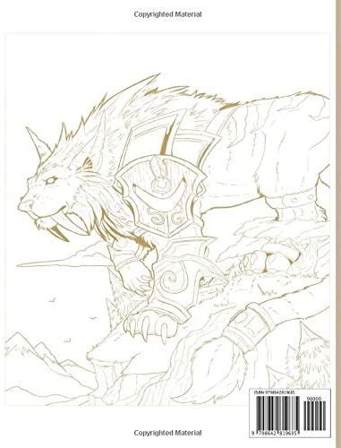World Of Warcraft Coloring Book Coloring Books For Adults Tweens