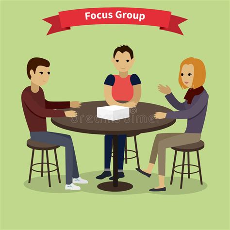 Focus Group Interview Stock Illustrations 892 Focus Group Interview