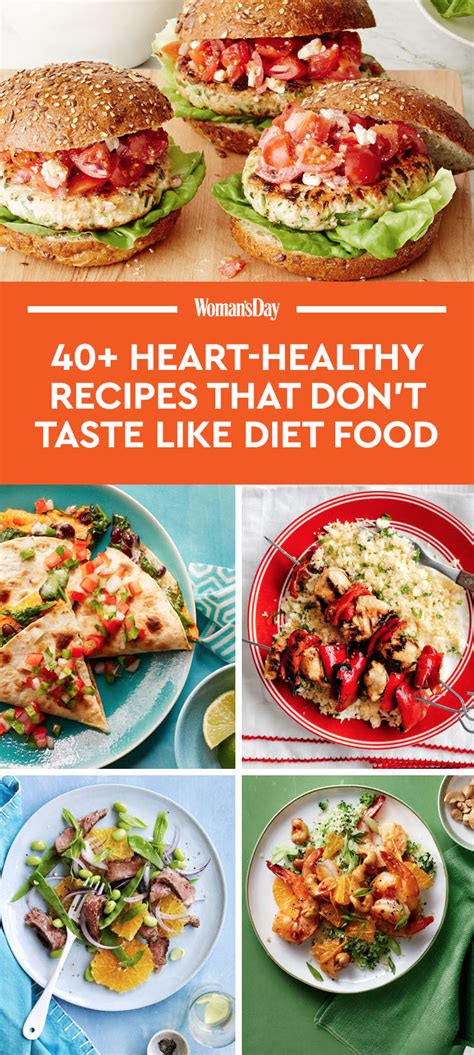 Eating healthy food doesn't mean giving up your favourite foods. 55 Heart-Healthy Dinner Recipes That Don't Taste Like Diet ...
