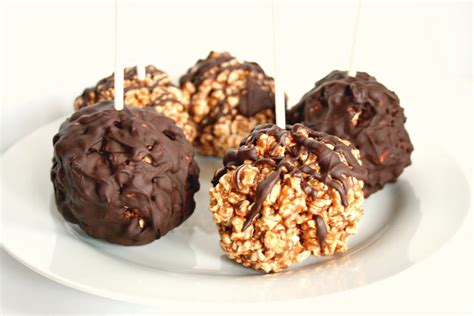 This healthy peanut butter granola recipe is a tried and true family favorite in our house! Healthy Chocolate Peanut Butter Popcorn Balls - Chelsea ...