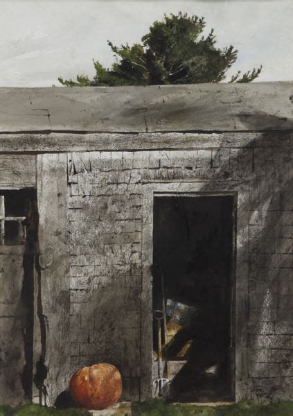Sold Price Andrew Wyeth Maine Door Watercolor On Paper November