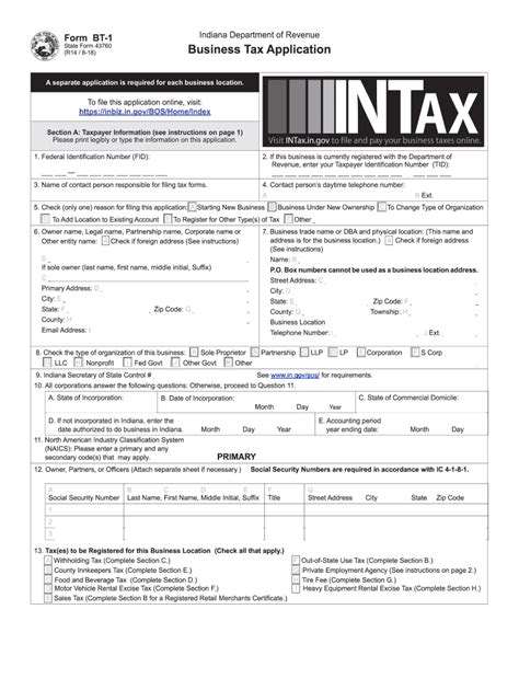 2023 Indiana Tax Form Printable Forms Free Online