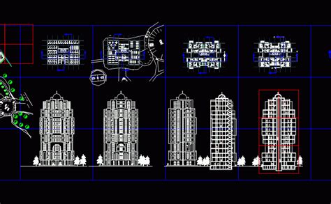 Wall Section Of The High Rise Building Autocad Dwg Dr