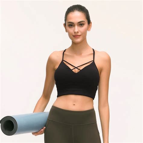 Soft Naked Feel Fabric Yoga Fitness Crop Tops Power Day Sale