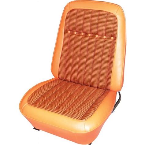 Distinctive Industries 1969 Camaro Deluxe Houndstooth Coupe Rear Seat