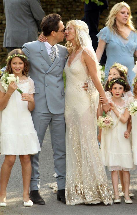 Kate Mosss John Galliano Gown Kate Moss Wedding Dress Famous