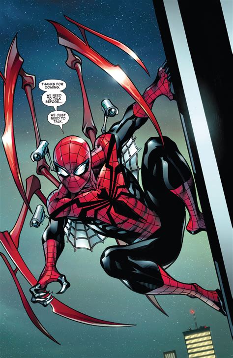 Superior Spider Mans Suit Marvel Database Fandom Powered By Wikia