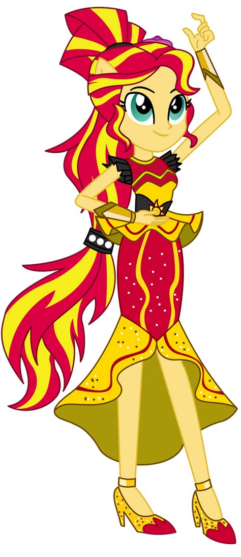 Sunset Shimmer Dance Magic In Another Position By