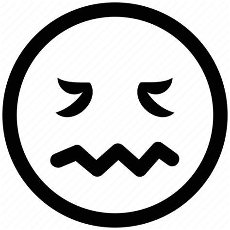 Svg Angry Emoji Expression Face Sad Unhappy Icon Download On
