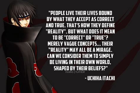 So True Itachi Quotes Itachi Naruto Quotes