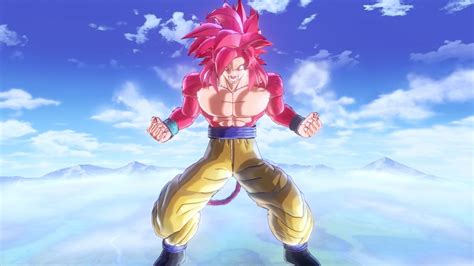 Beyond Timelines Goku Super Saiyan 4 God Xenoverse Mo
