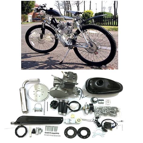 Zimtown Hot Bike Motor 2 Stroke 50cc Petrol Gas Motorized Bicycle