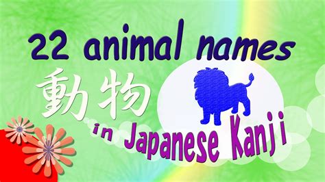 I know that we at tofugu talk a lot about how useful and. Learn animal names in Japanese - YouTube