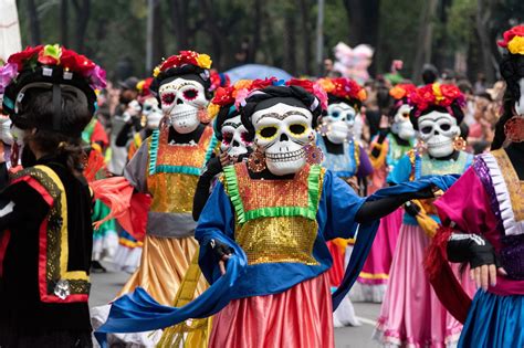 Mexiko Feiert Tag Der Toten
