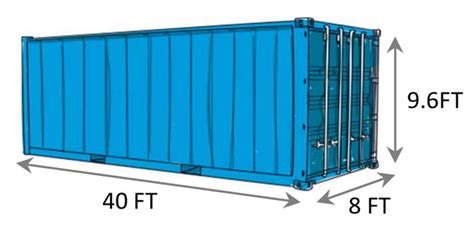 Shipping Container Sizes 20ft And 40ft Containers Containers Kenya