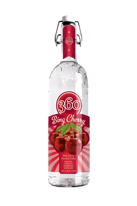 360 Bing Cherry Flavored Vodka The Worlds Best Flavored Vodka