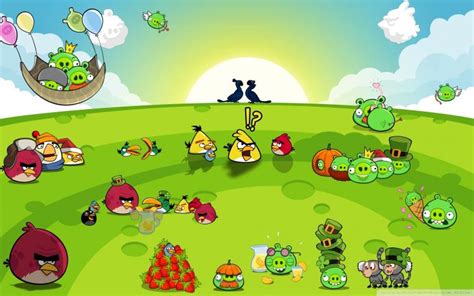 Free Download Wallpapersku Angry Birds Wallpapers 1600x1000 For Your
