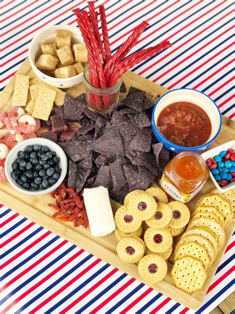 How To Build A Red White And Blue Summer Charcuterie Board Coffee