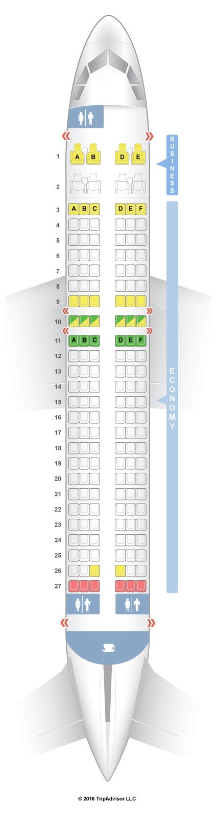 Seatguru Seat Map S7 Airlines Airbus A320 320 Seatguru