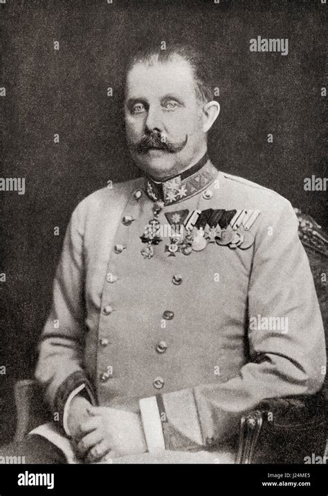 Franz Ferdinand Carl Ludwig Joseph Maria 1863 1914 Archduke Of Austria Este Austro