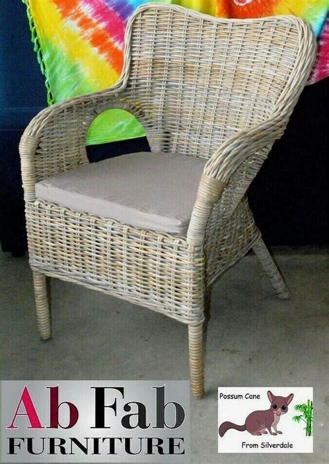 4.2 out of 5 stars. HANDMADE RATTAN CANE ACCENT CHAIR WASHED GREY CV1902 ...