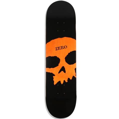 Zero Skateboards Single Skull Skateboard Deck 80 Da Klinic Online