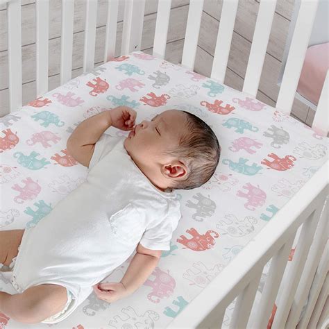 4.9 out of 5 stars 114. Lambs & Ivy Elephant 5-Piece Baby Crib Bedding Set | Santa ...