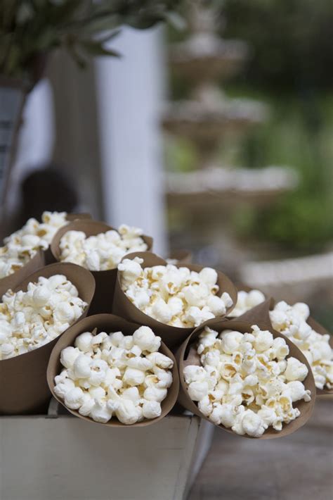 Easy Entertaining~ Popcorn In Paper Cones French Country Cottage