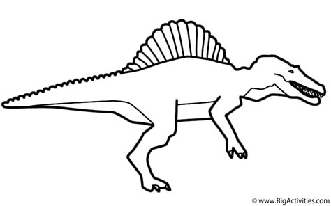 Only personal attacks are removed, otherwise if it's just content you find offensive, you are free to browse other websites. Spinosaurus - Coloring Page (Birthday)