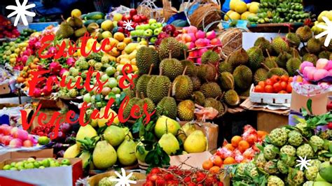 Exotic Fruits And Vegetables In The Philippines Pinoy Food Guide Youtube