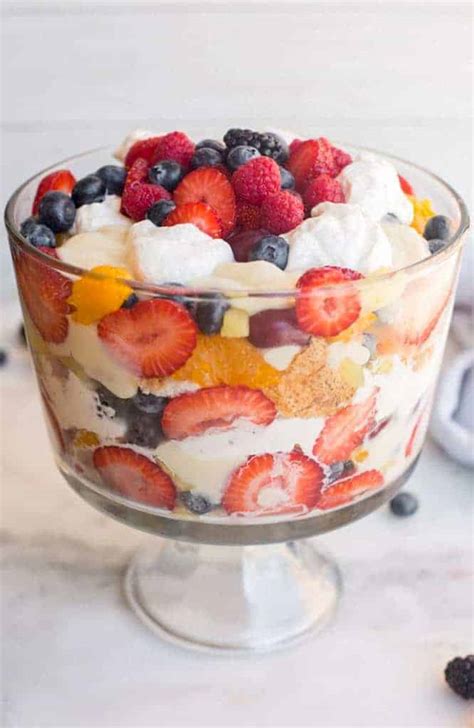 Easy Fruit Trifle Recipe Tastes Better From Scratch