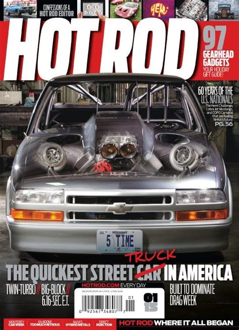 Hot Rod Magazine Covers January 2015 Issue 112015 76889 Hot