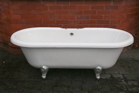 Traditional Roll Top Freestanding Bath With Claw Feet In Didsbury