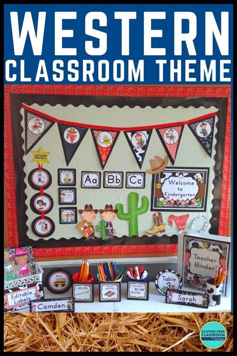 Western Classroom Decor Theme Ideas Bulletin Boards Teacher Door