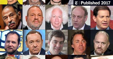 After Weinstein 71 Men Accused Of Sexual Misconduct And Their Fall