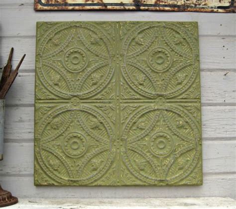 Get free shipping on qualified green ceiling tiles or buy online pick up in store today in the building materials department. Tin Ceiling Tile. Architectural salvage from Oklahoma ...