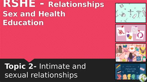 Introduction To Intimate And Sexual Relationships Teaching Resources