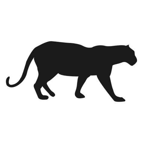 Black Panther Silhouette At Getdrawings Free Download