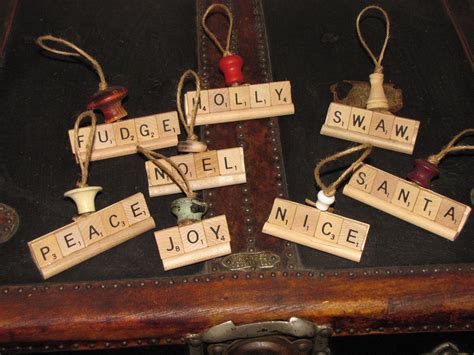The Top 30 Ideas About Scrabble Tile Christmas Ornaments Home