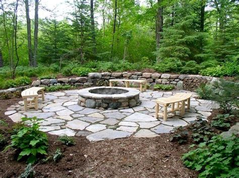 Easy Fire Pit Landscaping Ideas 30 Small Side Patio Ideas Us Blue