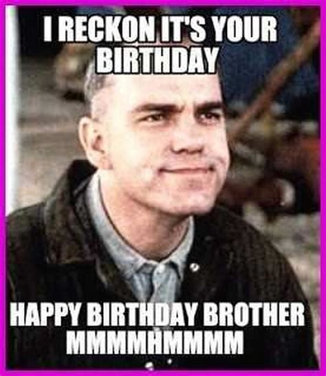Happy Birthday Brother Meme With Images Happy Birthday Brother Photos