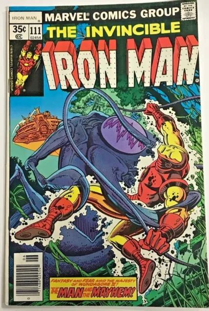 Invincible Iron Man111 Fnvf 1978 Marvel Bronze Age Comics 1400